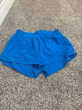 lululemon athletica Bright Blue Layered Athletic Shorts